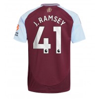 Camiseta Aston Villa Jacob Ramsey #41 Primera Equipación Replica 2024-25 mangas cortas